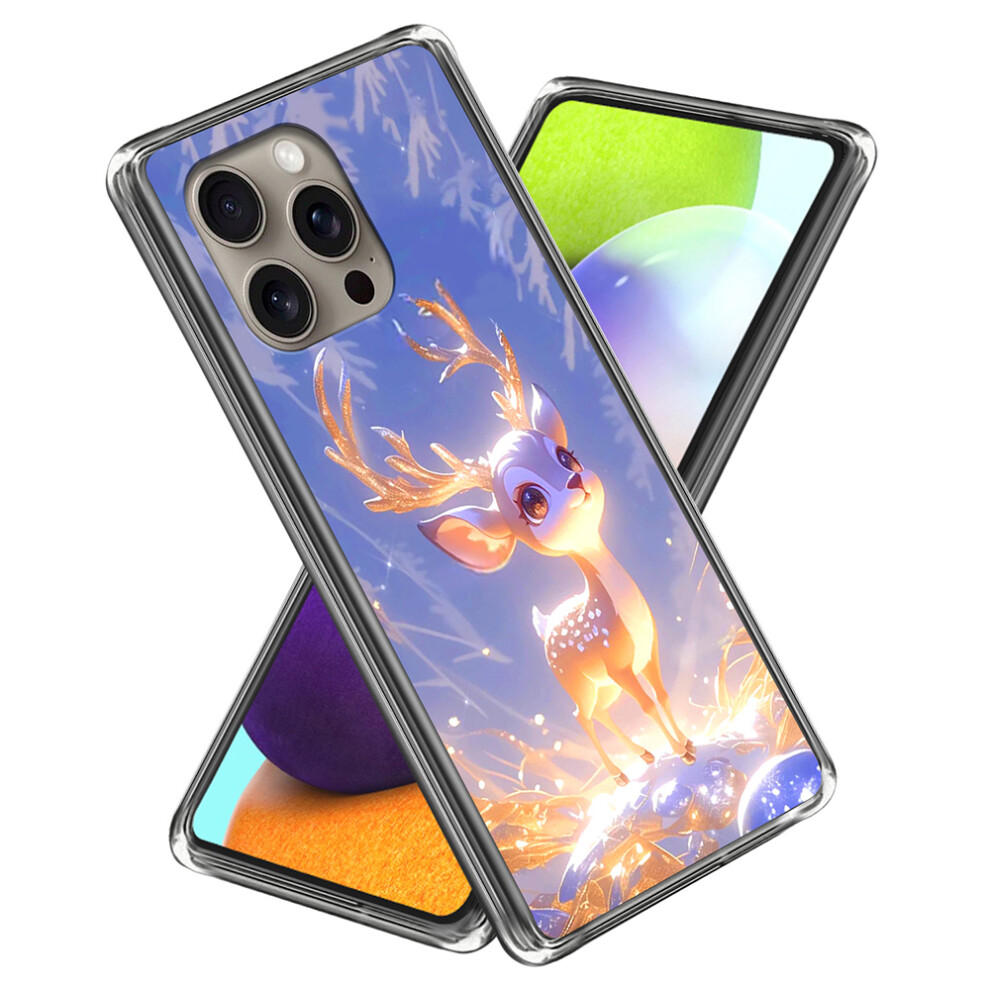 (Iphone 16 Pro Max, Dream Deer) For Iphone 16 Pro Max Case Imd Pattern Printing Tpu Shockproof Phone Cover 6914289540819