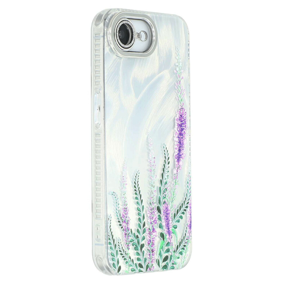 (Iphone 16E, Fl3) For Iphone 16E Case With Glass Lens Film Electroplated Imd Tpu+Pc Phone Back Cover 6914289703566