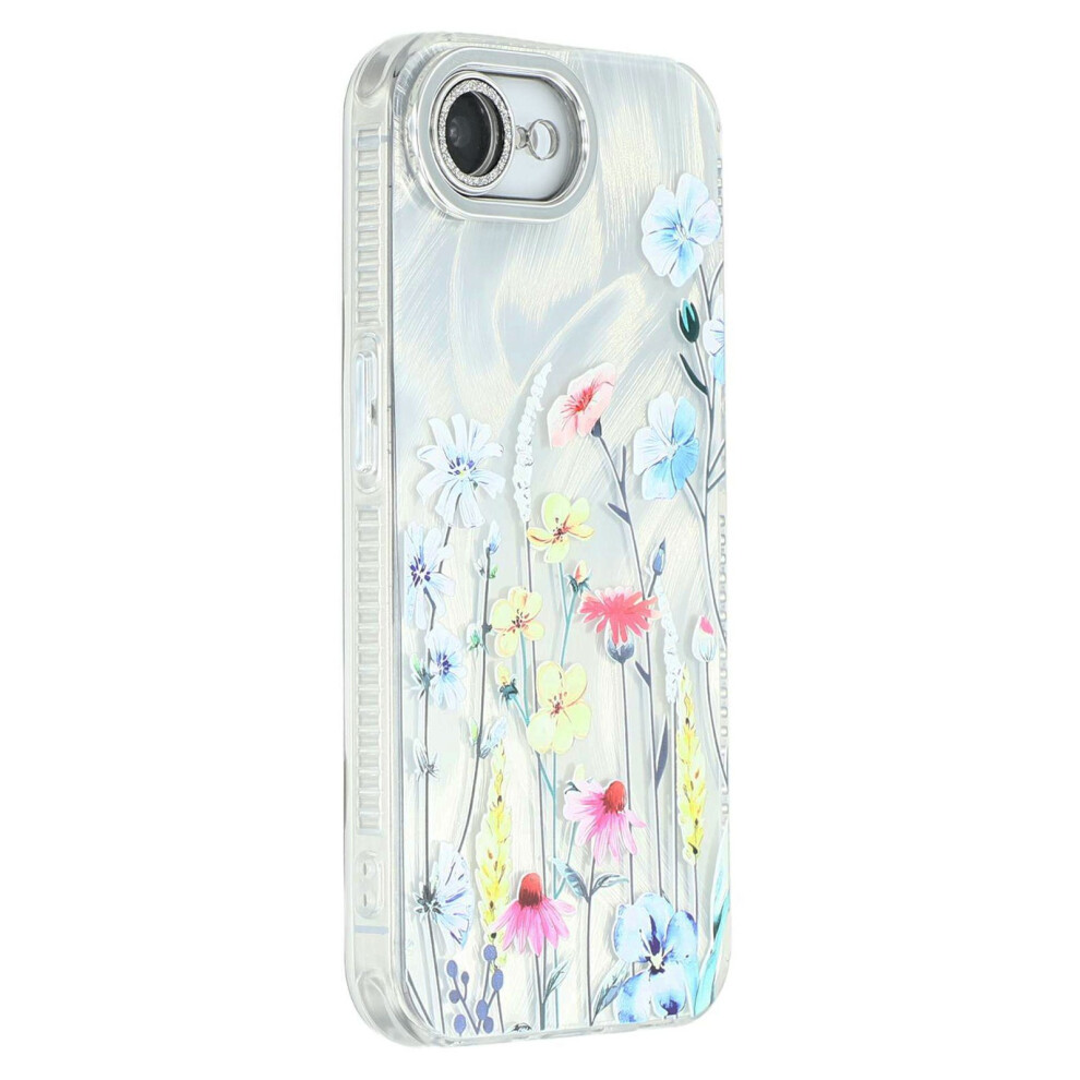 (Iphone 16E, Fl2) For Iphone 16E Case With Glass Lens Film Electroplated Imd Tpu+Pc Phone Back Cover 6914286149701