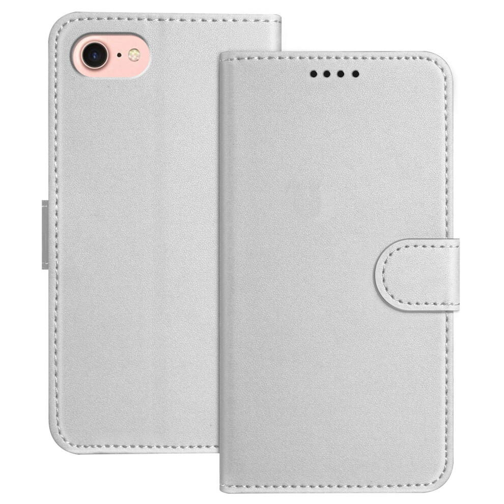 (Iphone Se (2020), ) For Iphone Se (2020) Case Silver 6914282758365