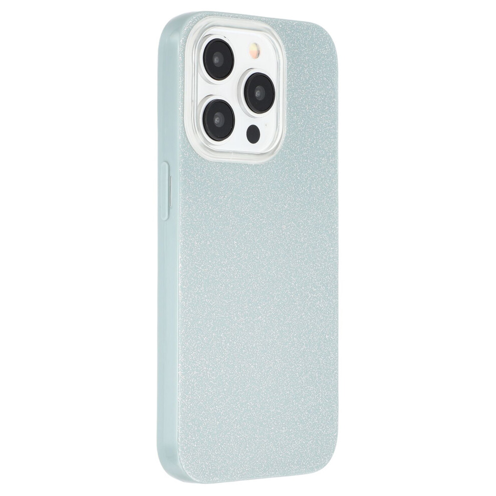 (Iphone 14 Pro, Lake ) For Iphone 14 Pro Case Imd Glitter Tpu Phone Cover Large Camera Cutout Green 6914286999061