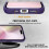 (iPhone 16e, Purple) For iPhone 16e Case Hybrid Hard PC Soft TPU Shockproof Phone Cover 4