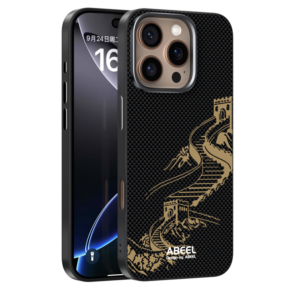 (Iphone 16 Pro, The Great Wall) Abeel For Iphone 16 Pro Case Compatible With Magsafe Ultra Slim Pc Tpu Phone Back Cover 6914287667266
