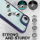 (iPhone 16e, Purple) For iPhone 16e Case Hybrid Hard PC Soft TPU Shockproof Phone Cover 2