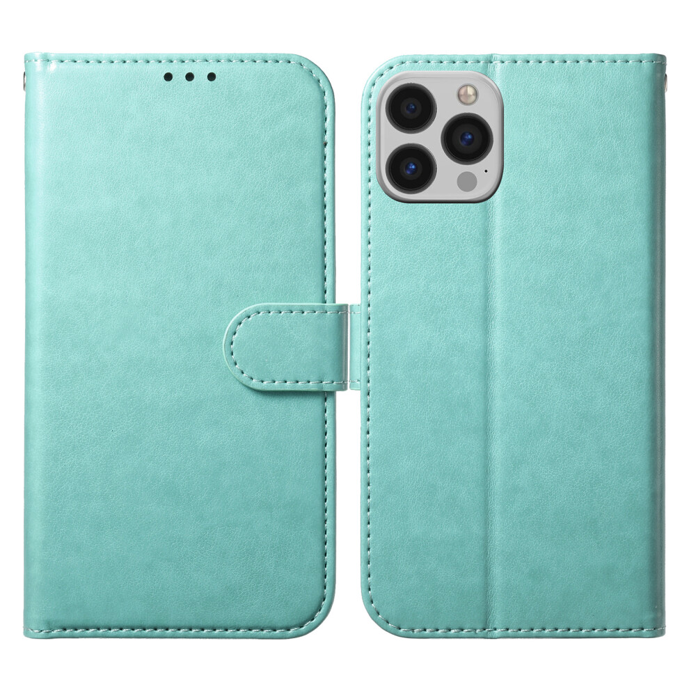 (Iphone 16 Pro Max, ) For Iphone 16 Pro Max Wallet Phone Case With 8 Card Slot Stand Pu Leather Folio Flip Cover Green 6914284004583