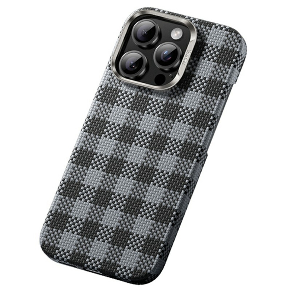 (Iphone 16 Pro, ) Benks C1 For Iphone 16 Pro Case Aramid Fiber Grid Weave Phone Cover Compatible With Magsafe Black 6914286548184