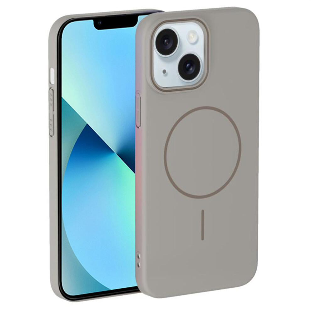 (Iphone 13, Titanium ) For Iphone 13 Case Compatible With Magsafe Slim Pc Phone Back Cover Grey 6914283330621