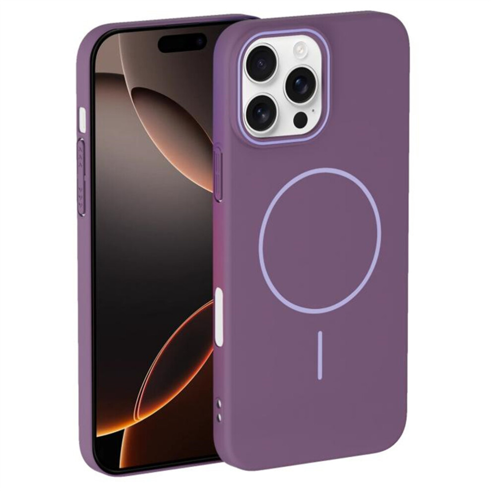 (Iphone 16 Pro Max, ) For Iphone 16 Pro Max Case Compatible With Magsafe Slim Pc Phone Back Cover Purple 6914283155903