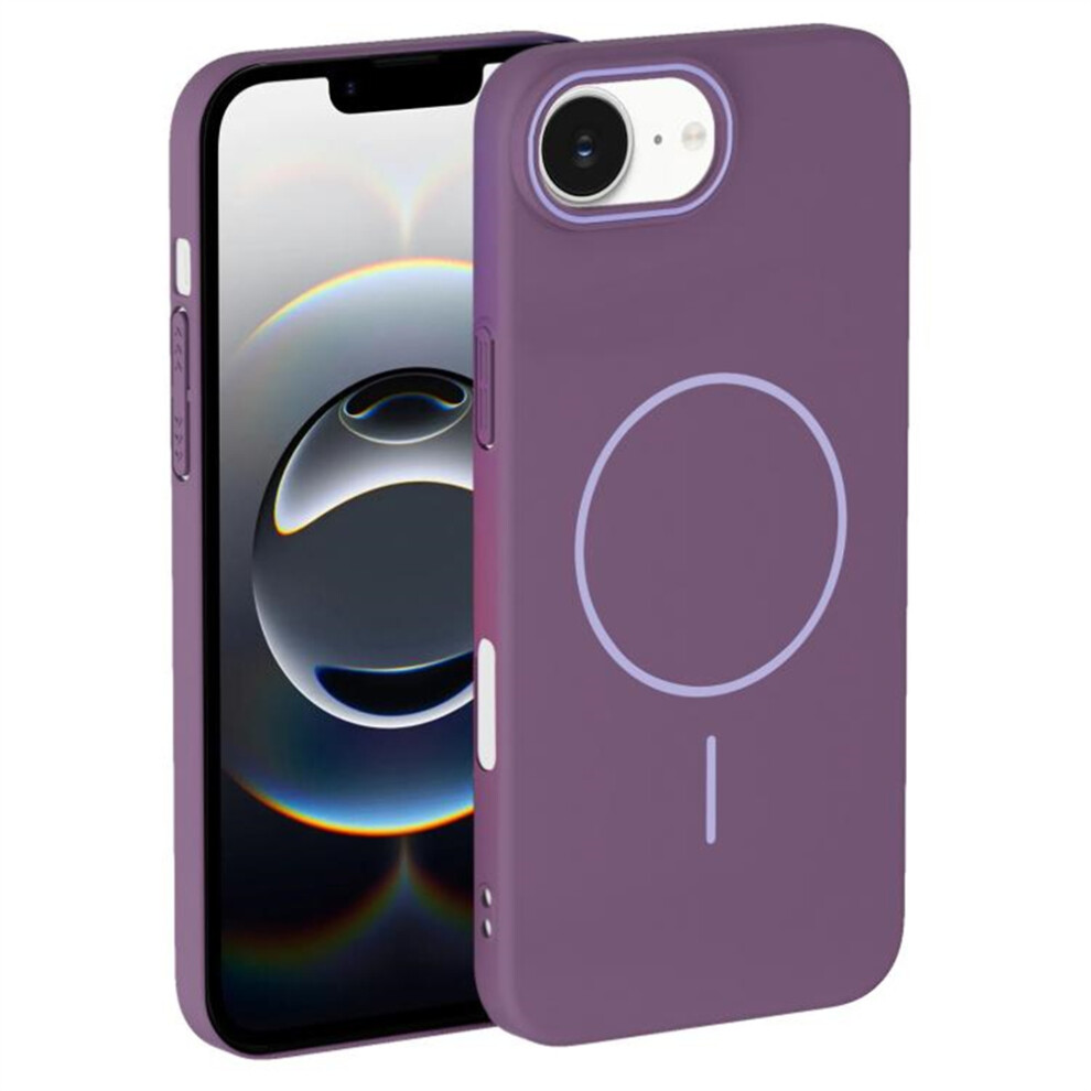 (Iphone 16E, ) For Iphone 16E Case Compatible With Magsafe Slim Pc Phone Back Cover Purple 6914287649026