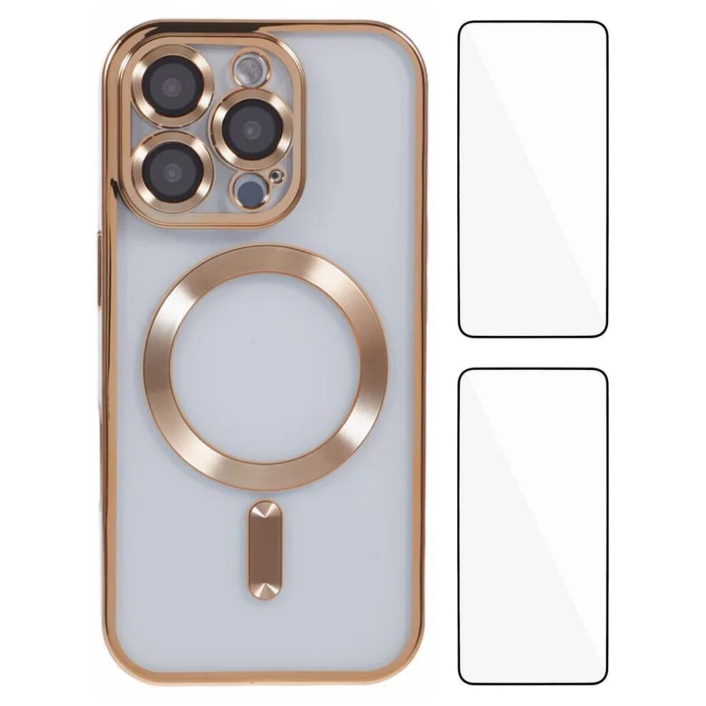 (Iphone 16 Pro Max, ) For Iphone 16 Pro Max Case Gold 6914280189512