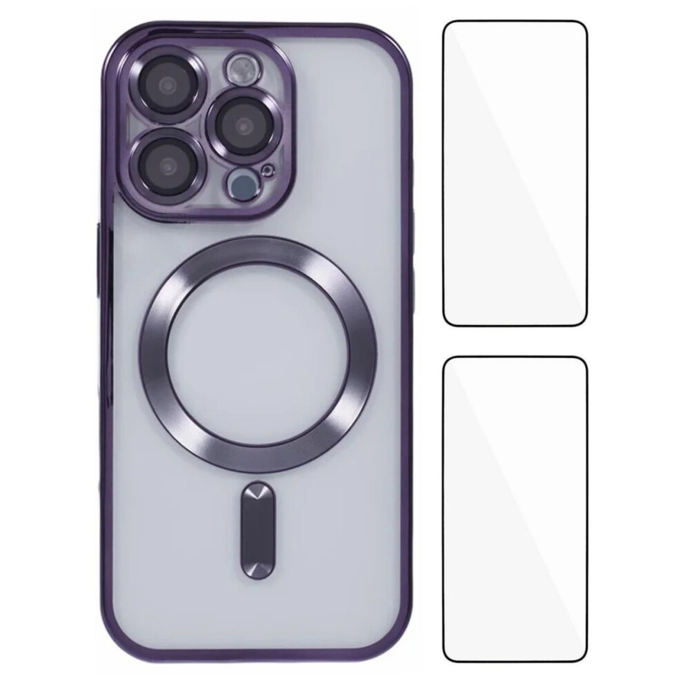 (Iphone 16 Pro Max, Dark ) For Iphone 16 Pro Max Case Purple 6914284542474