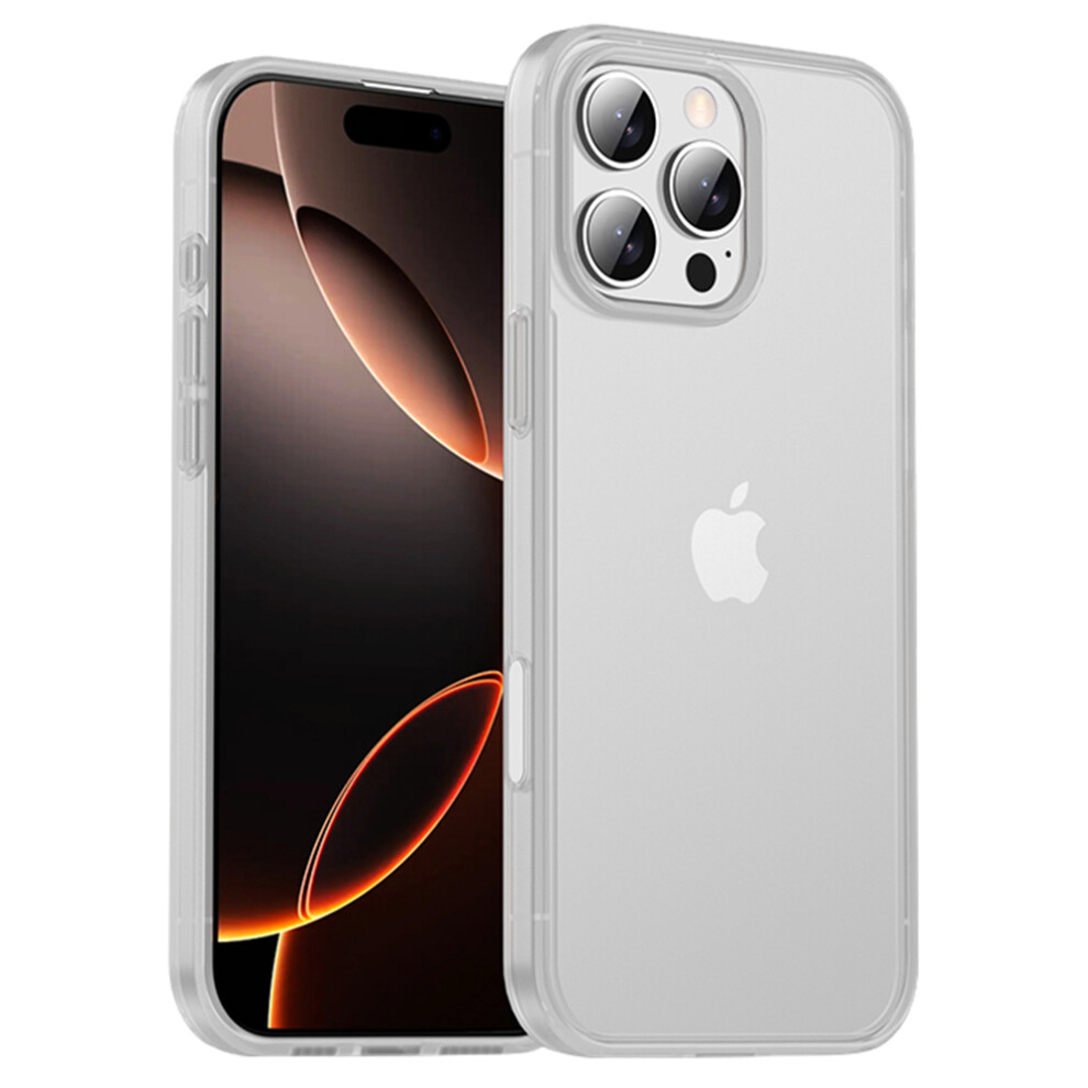 (Iphone 16 Pro Max, Translucent) Ipaky For Iphone 16 Pro Max Shockproof Case Pc+Tpu Matte Phone Back Cover 6914283351671