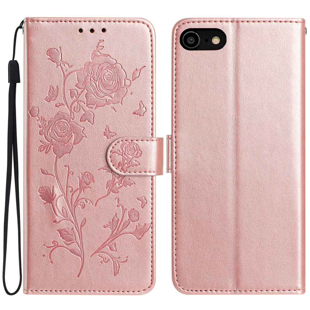 (Iphone Se (2022), Rose ) For Iphone Se (2022) Case Gold 6914283067480