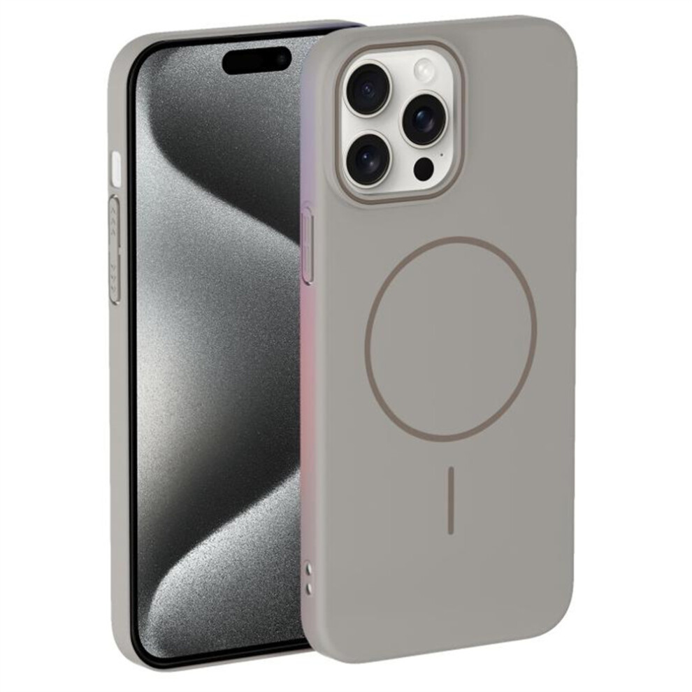 (Iphone 14 Pro, Titanium ) For Iphone 14 Pro Case Compatible With Magsafe Slim Pc Phone Back Cover Grey 6914284283940