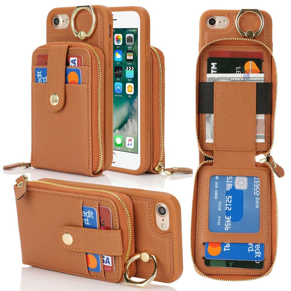 (Iphone Se (2022), ) For Iphone Se (2022) Case Brown 6914282043256