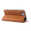 (iPhone 16e, Brown) For iPhone 16e Case RFID Blocking PU Leather Phone Wallet Cover 3