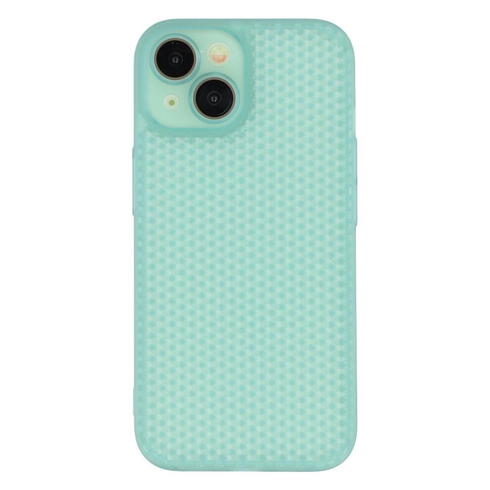 (Iphone 13, Transparent ) For Iphone 13 Case Heat Dissipation Hard Pc Phone Cover With Camera Lens Protector Green 6914283043842