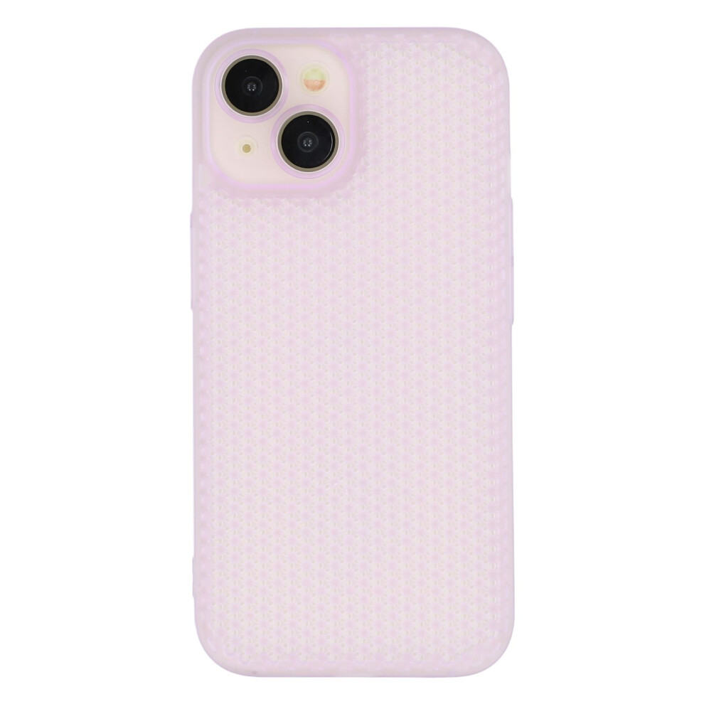 (Iphone 13, Transparent ) For Iphone 13 Case Heat Dissipation Hard Pc Phone Cover With Camera Lens Protector Purple 6914281091999