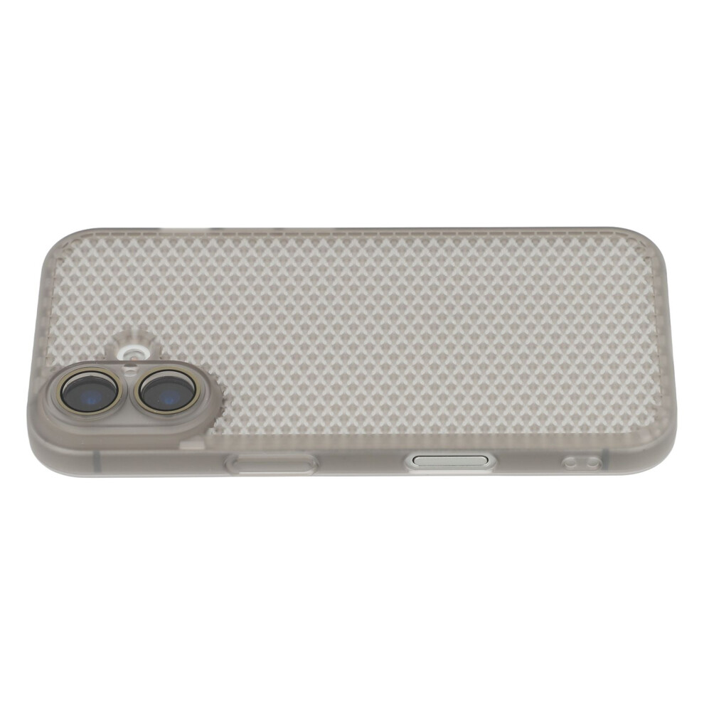 (Iphone 16, Transparent ) For Iphone 16 Case Heat Dissipation Hard Pc Phone Cover With Camera Lens Protector Black 6914288705516