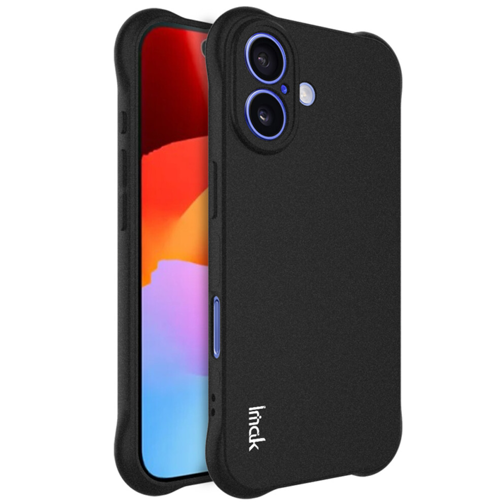 (Iphone 17, Matte ) Imak For Iphone 17 Case Tpu Phone Cover Airbag Shockproof Protection Black 6914284863838