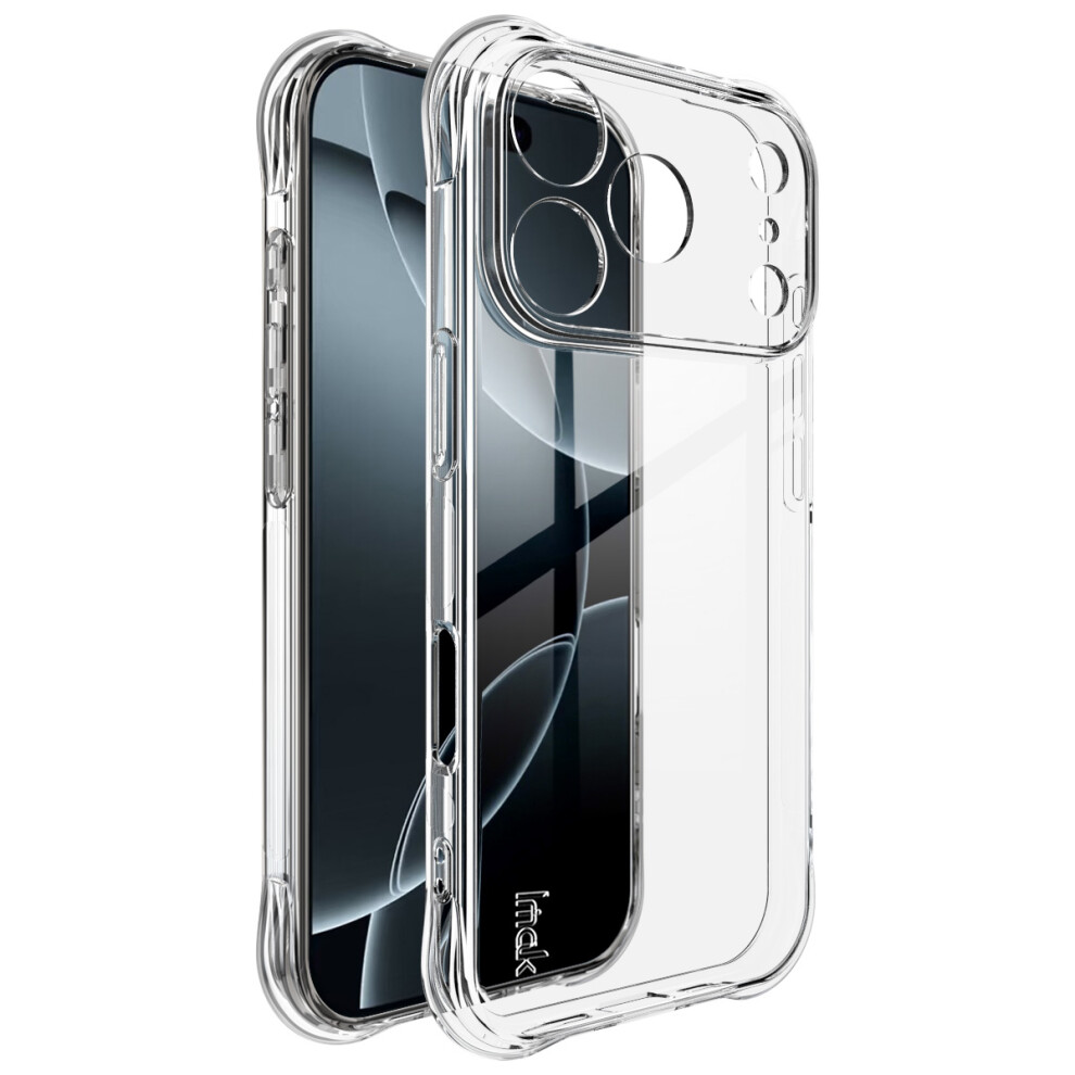 (Iphone 17 Pro, Transparent) Imak For Iphone 17 Pro Case Tpu Phone Cover Airbag Shockproof Protection 6914285082412