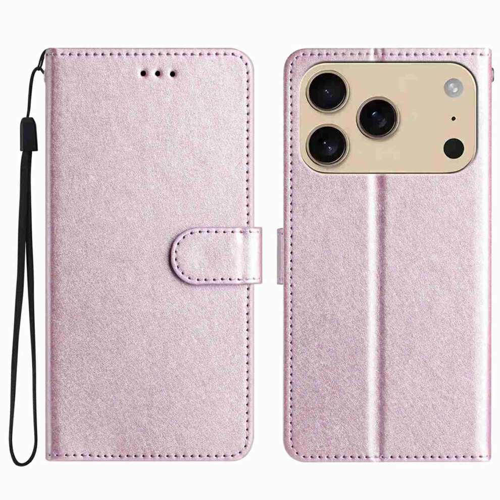 (Iphone 17 Pro Max, Light ) For Iphone 17 Pro Max Wallet Case Leather Folio Phone Cover Magnetic Clasp Purple 6914282178743