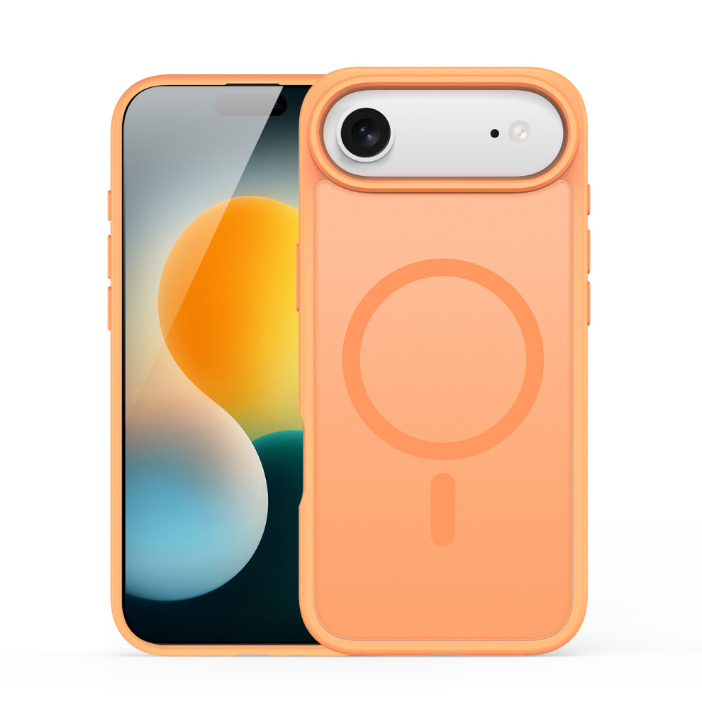 (Iphone Air, ) For Iphone Air Case Dux Ducis Yind Series Pc+Tpu Phone Cover Compatible With Magsafe Orange 6914288048774