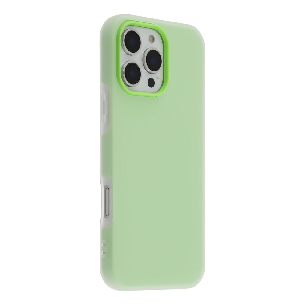 (Iphone 16 Pro Max, Matcha ) For Iphone 16 Pro Max Case 2 In 1 Pc+Tpu Frosted Phone Case Large Camera Cutout Green 6914288949033