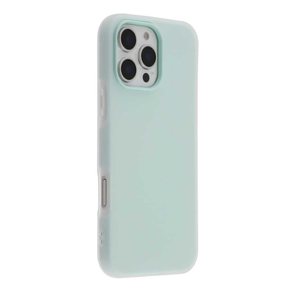 (Iphone 16 Pro Max, Lake ) For Iphone 16 Pro Max Case 2 In 1 Pc+Tpu Frosted Phone Case Large Camera Cutout Green 6914280900872