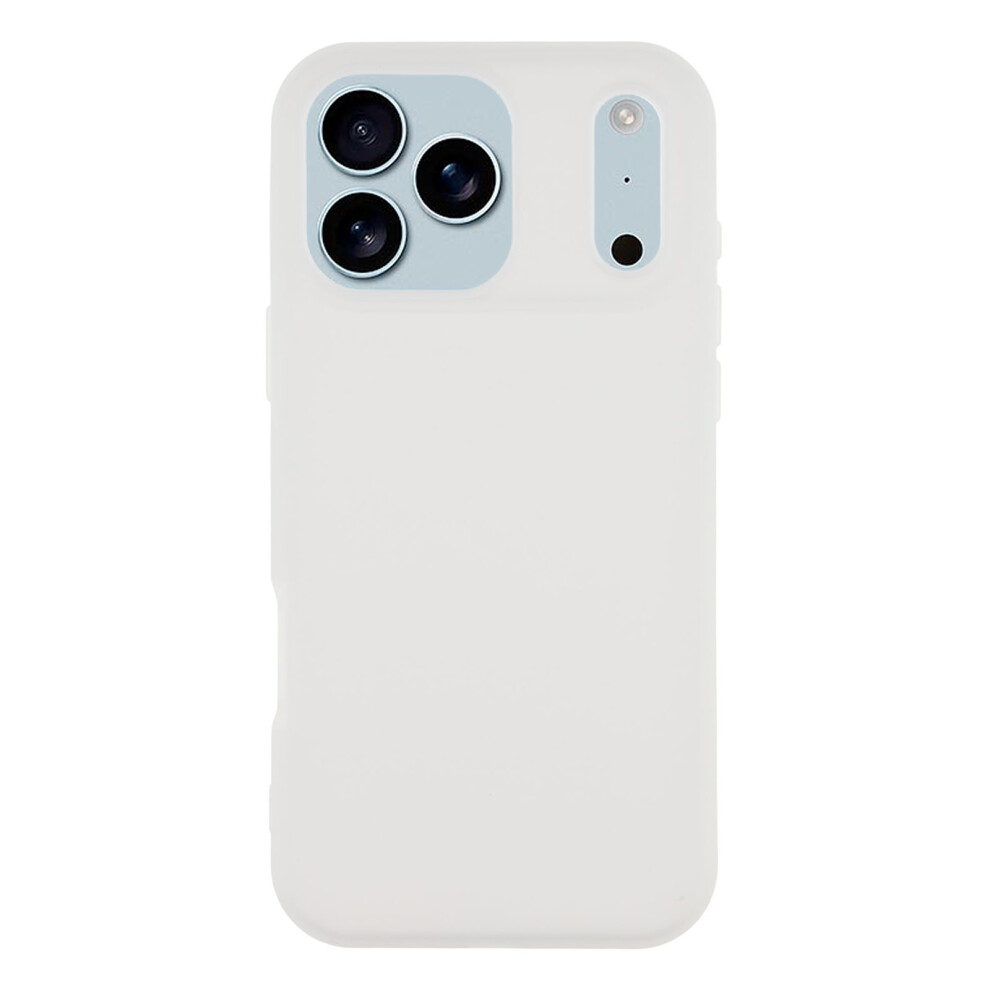 (Iphone 17 Pro, ) For Iphone 17 Pro Case 2 In 1 Pc+Tpu Frosted Phone Case Large Camera Cutout White 6914285394003