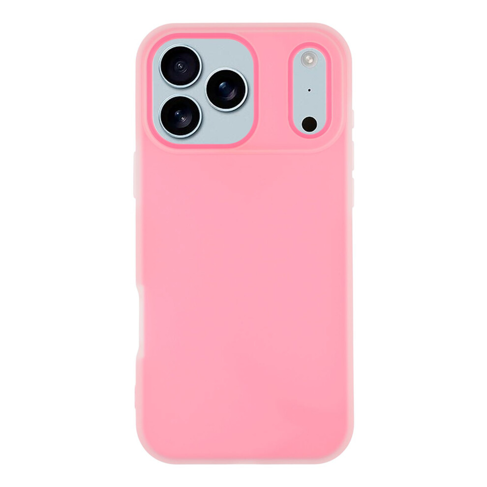 (Iphone 17 Pro Max, Rose) For Iphone 17 Pro Max Case 2 In 1 Pc+Tpu Frosted Phone Case Large Camera Cutout 6914286822468