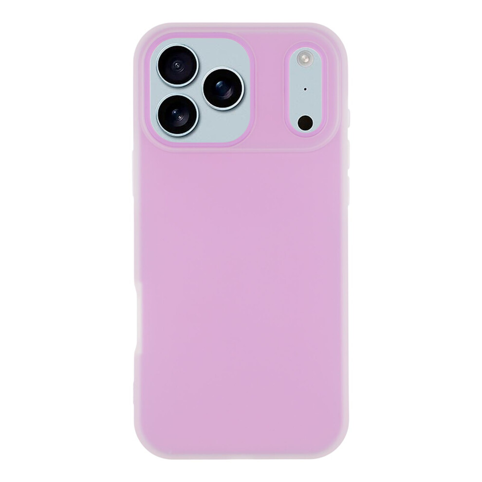 (Iphone 17 Pro Max, ) For Iphone 17 Pro Max Case 2 In 1 Pc+Tpu Frosted Phone Case Large Camera Cutout Purple 6914288774307