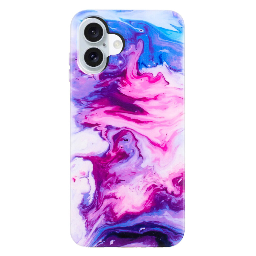 (Iphone 17, Rose) For Iphone 17 Case Marble Pattern Painted Tpu Phone Back Cover 6914289570694