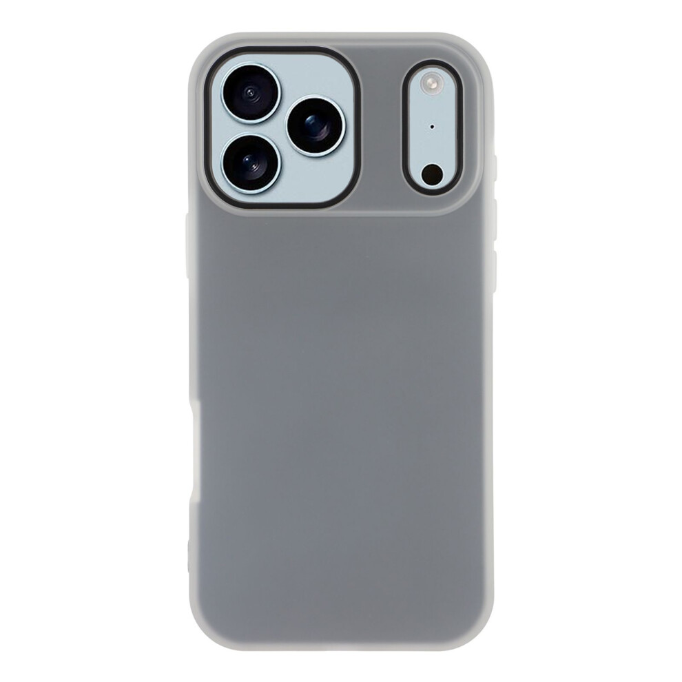 (Iphone 17 Pro, ) For Iphone 17 Pro Case 2 In 1 Pc+Tpu Frosted Phone Case Large Camera Cutout Black 6914287133341