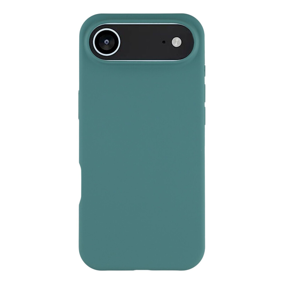 (Iphone Air, Blackish ) For Iphone Air Case Solid Silicone Shockproof Phone Back Cover Green 6914282172932