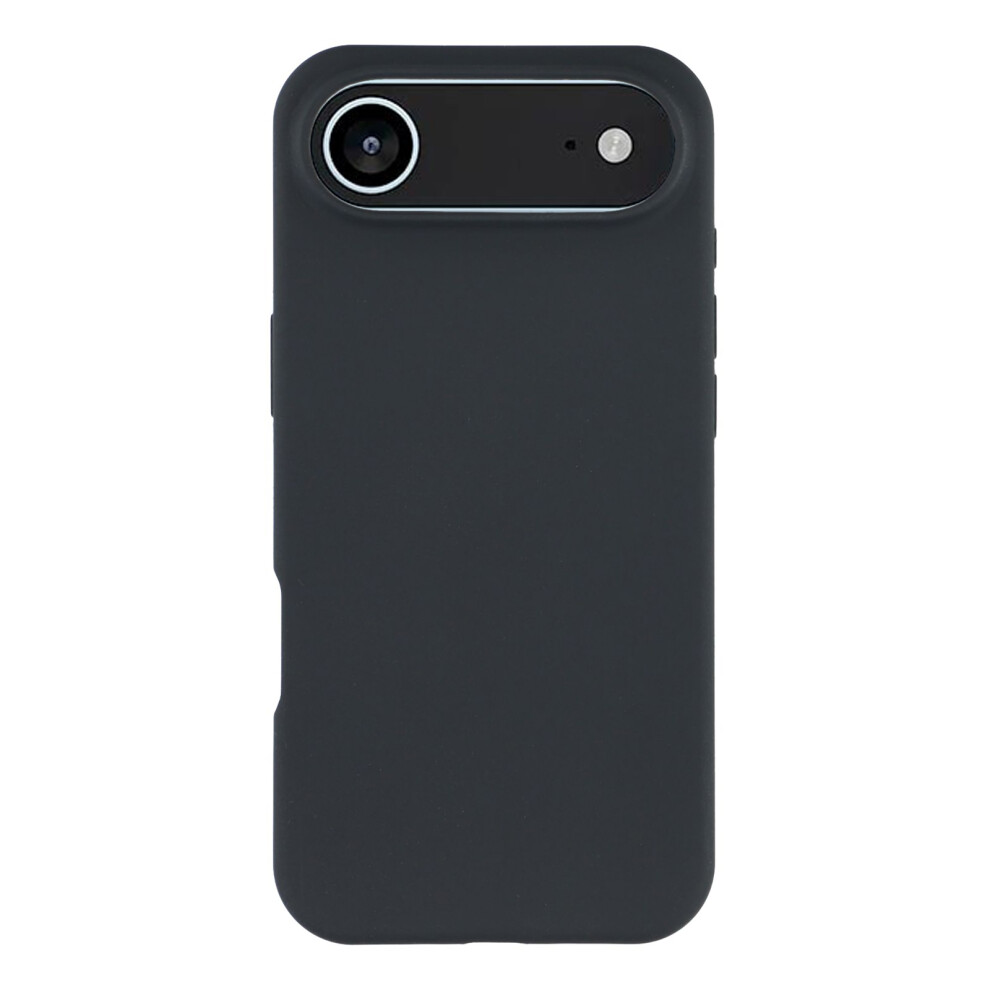 (Iphone Air, ) For Iphone Air Case Solid Silicone Shockproof Phone Back Cover Black 6914289111781