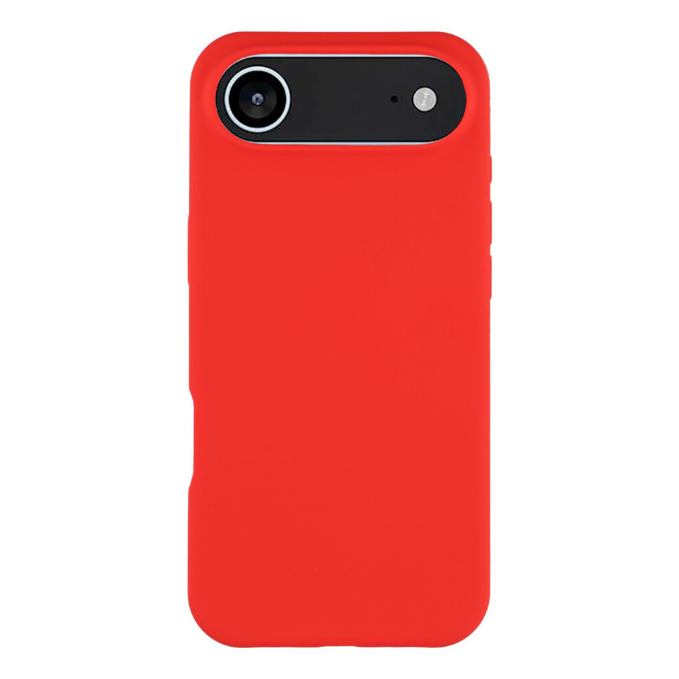 (Iphone Air, ) For Iphone Air Case Solid Silicone Shockproof Phone Back Cover Red 6914284895280