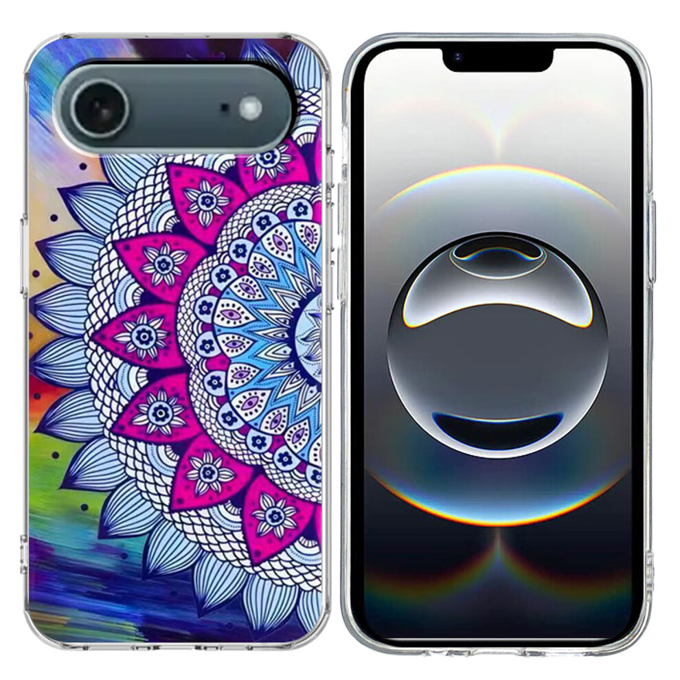 (Iphone Air, Mandala Flower) For Iphone Air Case Pattern Printing Cell Phone Tpu Back Cover 6914287975903
