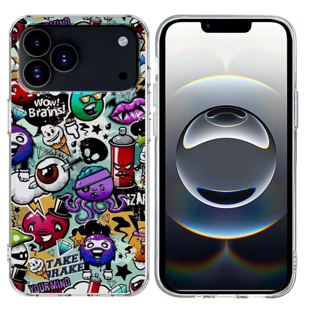 (Iphone 17 Pro Max, Garbage) For Iphone 17 Pro Max Case Pattern Printing Cell Phone Tpu Back Cover 6914284973636