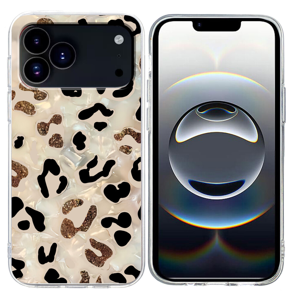 (Iphone 17 Pro Max, Leopard Print) For Iphone 17 Pro Max Case Pattern Printing Shockproof Soft Tpu Phone Cover 6914285780165