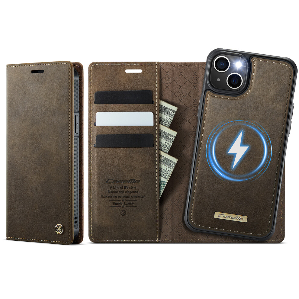 (Iphone 15 Plus, Coffee) For Iphone 15 Plus Case Brown 6914284726003