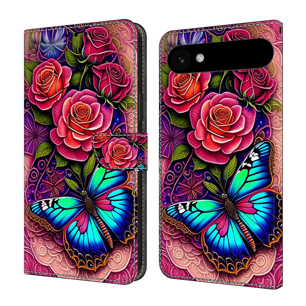 (Iphone Air, Colorful Butterfly) For Iphone Air Case Pu Leather Wallet Phone Cover With Stand 6914289281439