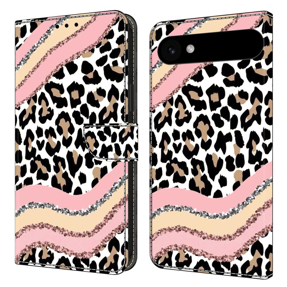 (Iphone Air, Striped Leopard) For Iphone Air Case Wallet Stand Pattern Printing Pu Leather Flip Phone Cover 6914289533446