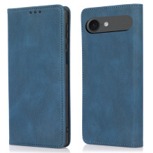 (iPhone Air, Blue) For iPhone Air Case Wallet Magnetic Closing Leather Flip Phone Cover