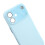 (iPhone 16, Sky Blue) For iPhone 16 Case Large Camera Window Liquid Silicone Aromatherapy Phone Cover 7