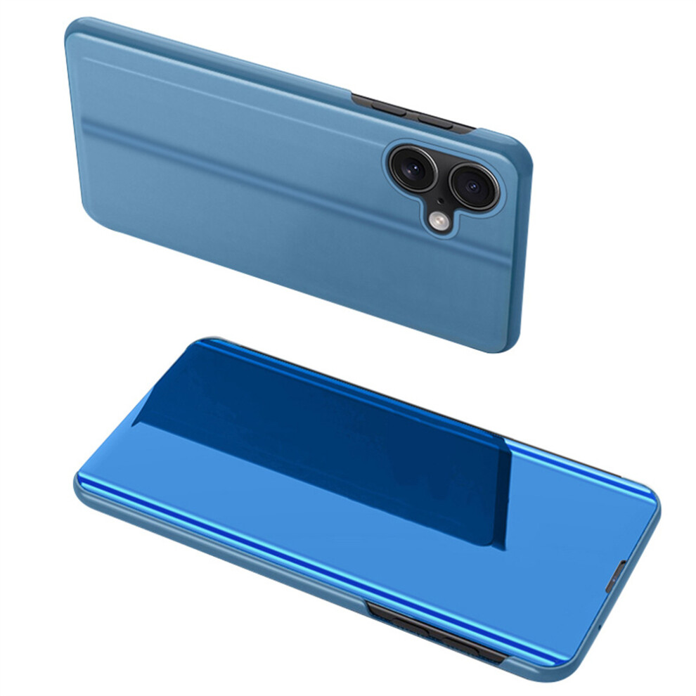 (Iphone 17, Sky ) For Iphone 17 Case View Window Stand Leather Flip Phone Cover Blue 6914287955783