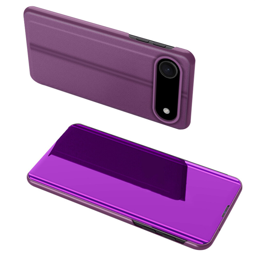 (Iphone Air, ) For Iphone Air Case View Window Stand Leather Flip Phone Cover Purple 6914286352590