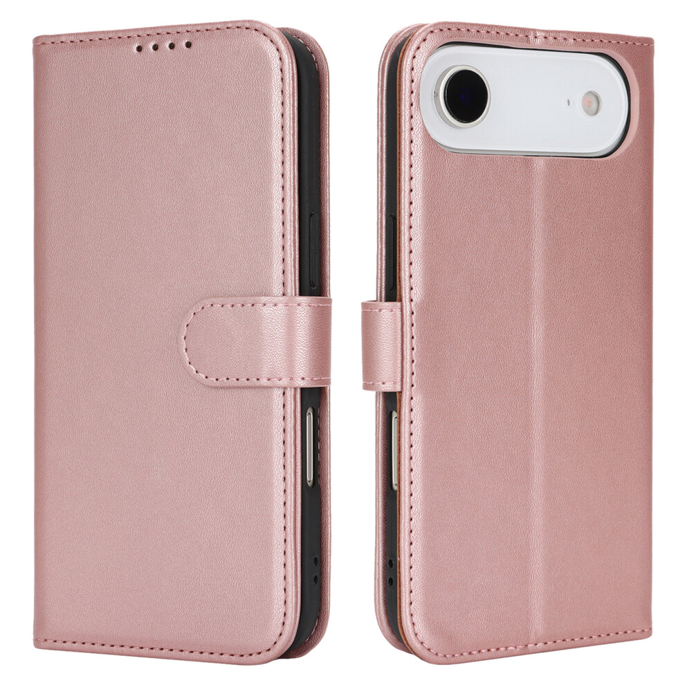 (Iphone Air, Rose ) For Iphone Air Stand Case Shockproof Leather Wallet Phone Cover Gold 6914284892760
