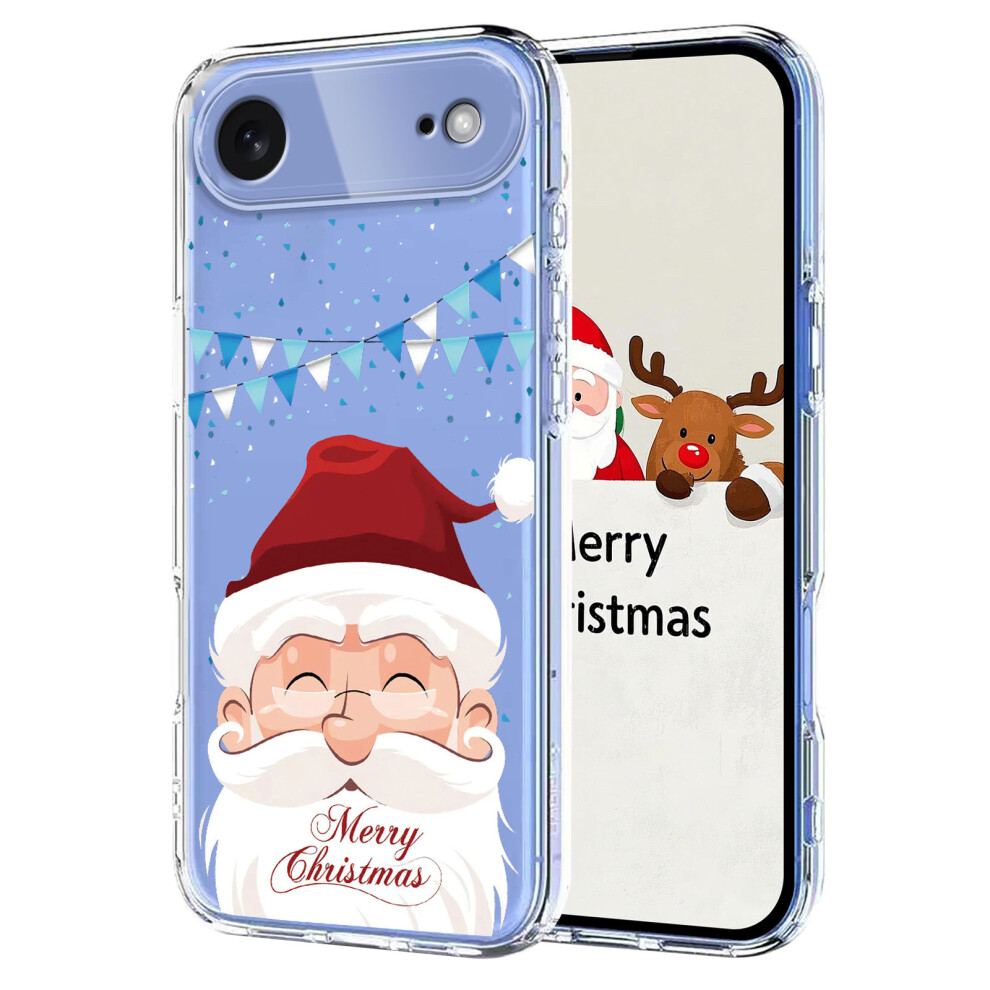 (Iphone Air, Santa Claus) For Iphone Air Case Christmas Themed Pattern Printing Tpu Phone Back Cover 6914287648425