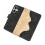 (iPhone 17, Black) For iPhone 17 Wallet Case Leather Phone Cover Splicing Color 4